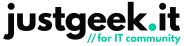 Just Geek It - logo