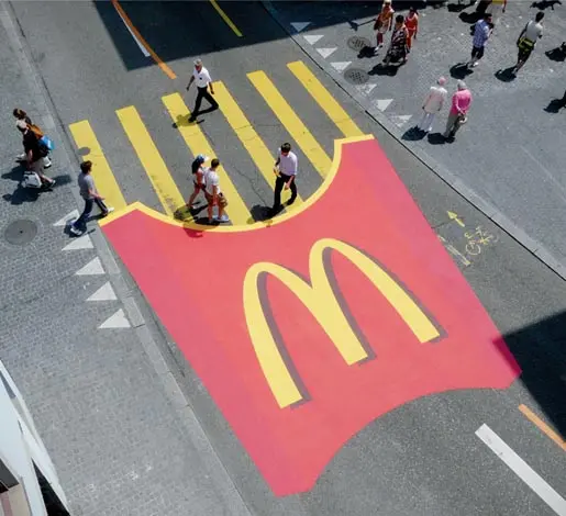 Guerilla marketing-Mcdonald's