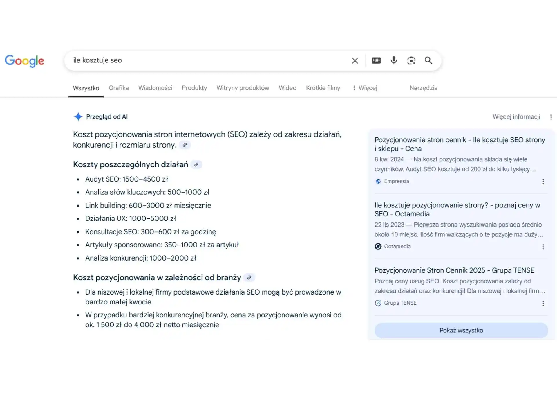 Jak działa AI Overview
