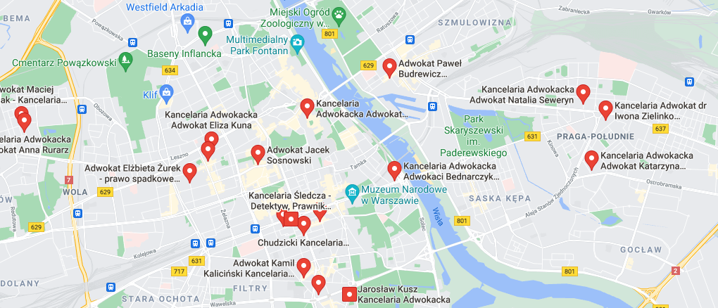 SEO na stronie kancelarii prawnej