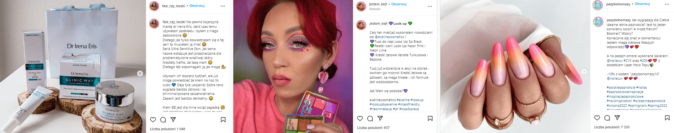 influencer marketing w branży beauty