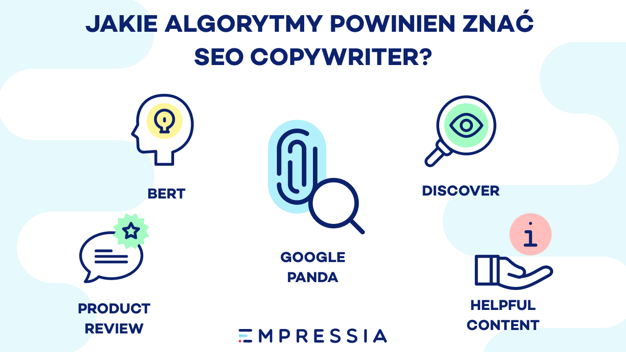 jakie algorytmy powinien znać seo copywriter
