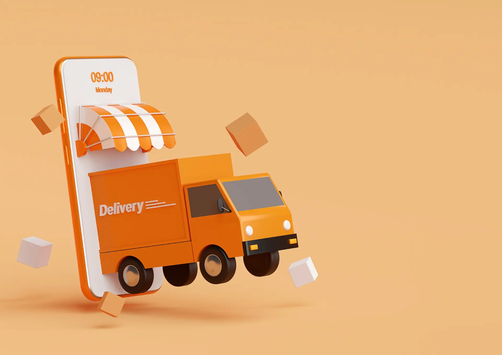 auto dostawcze smartfon