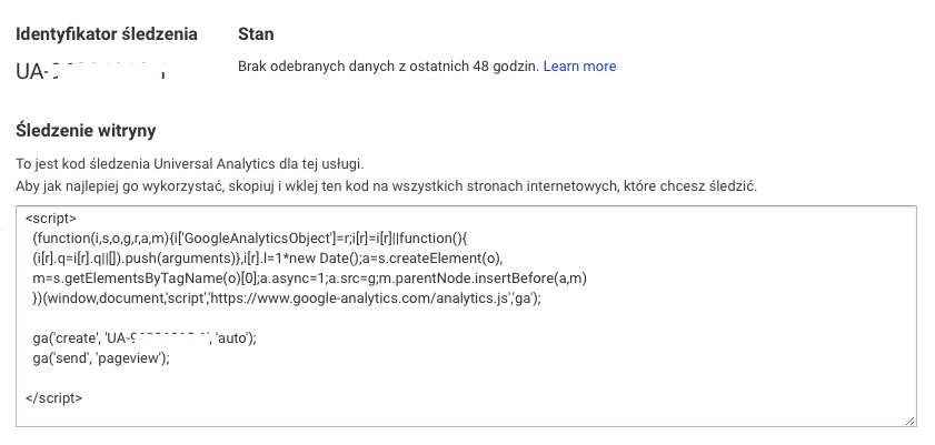 jak założyć google analytics 3