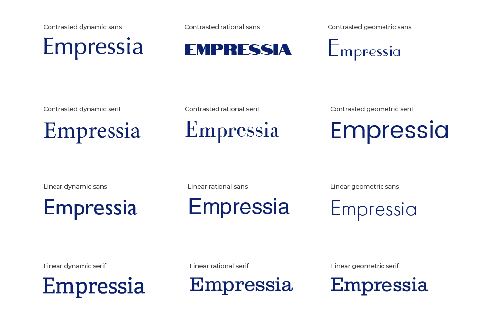 serif