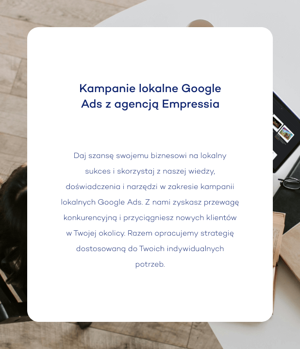 kampanie lokalne google