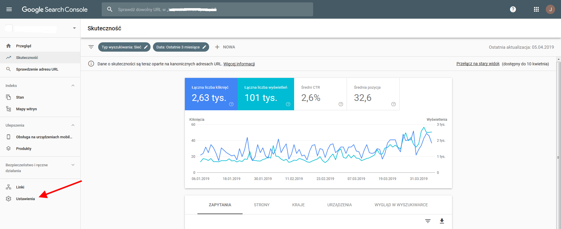 jak założyć search console 2