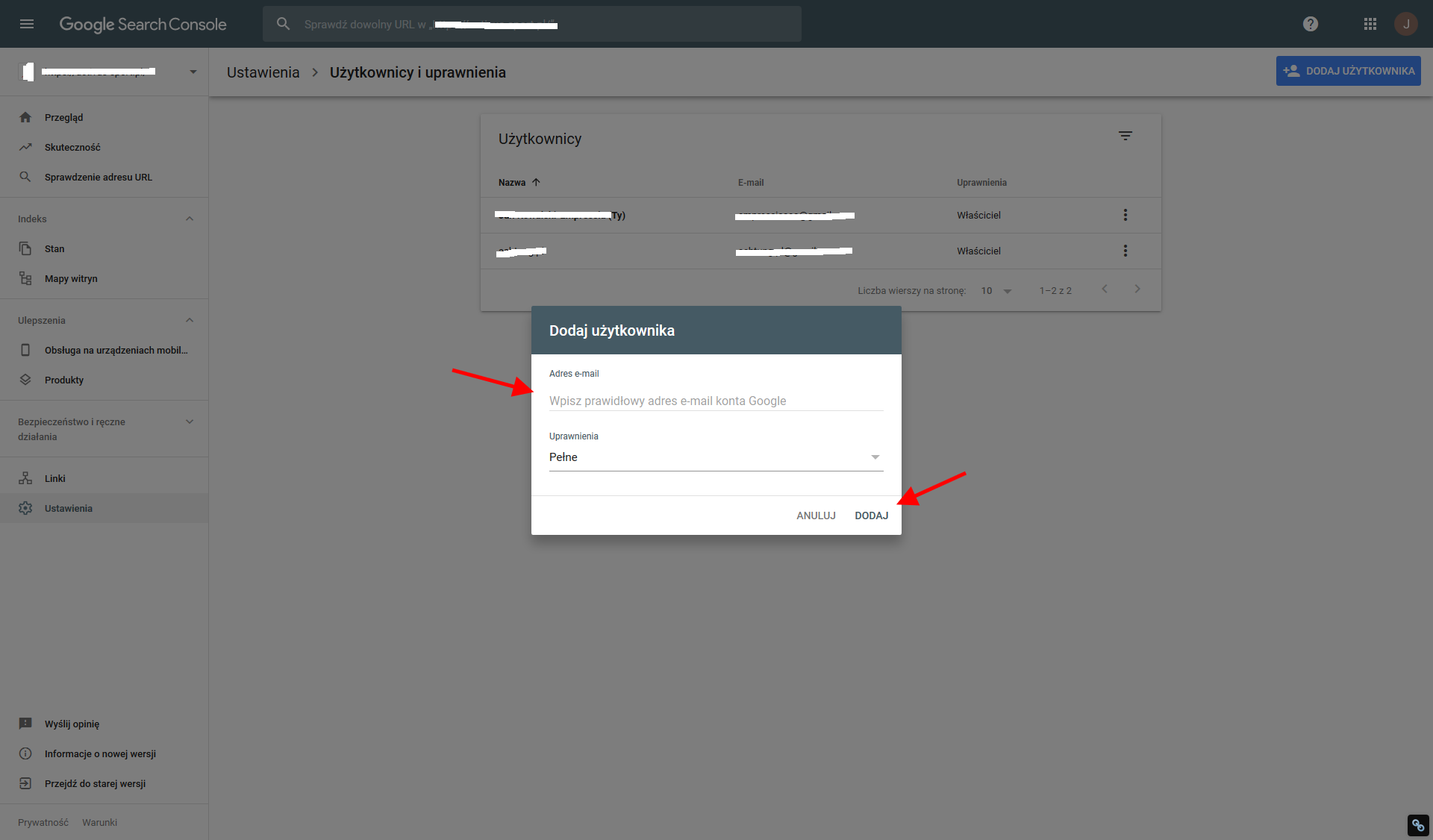 jak założyć search console 5