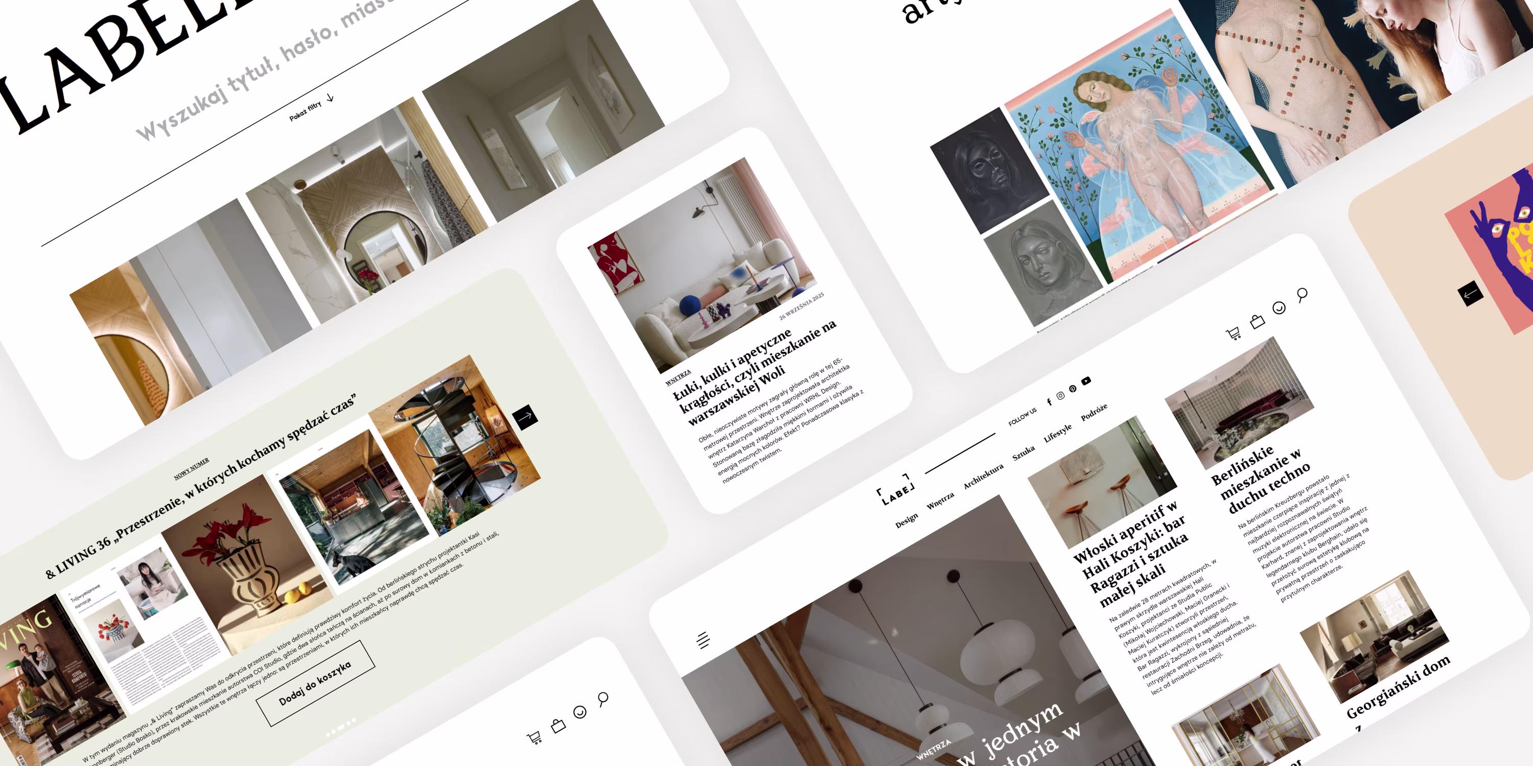 Label Magazine Empressia x TZKE realizacja