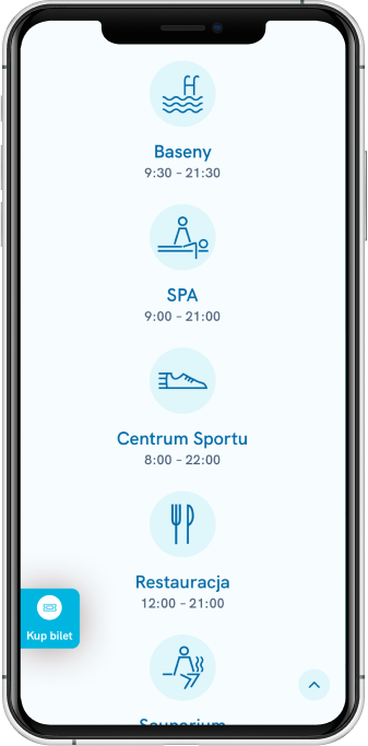 Chochołowskie Termy case study WWW widok mobile