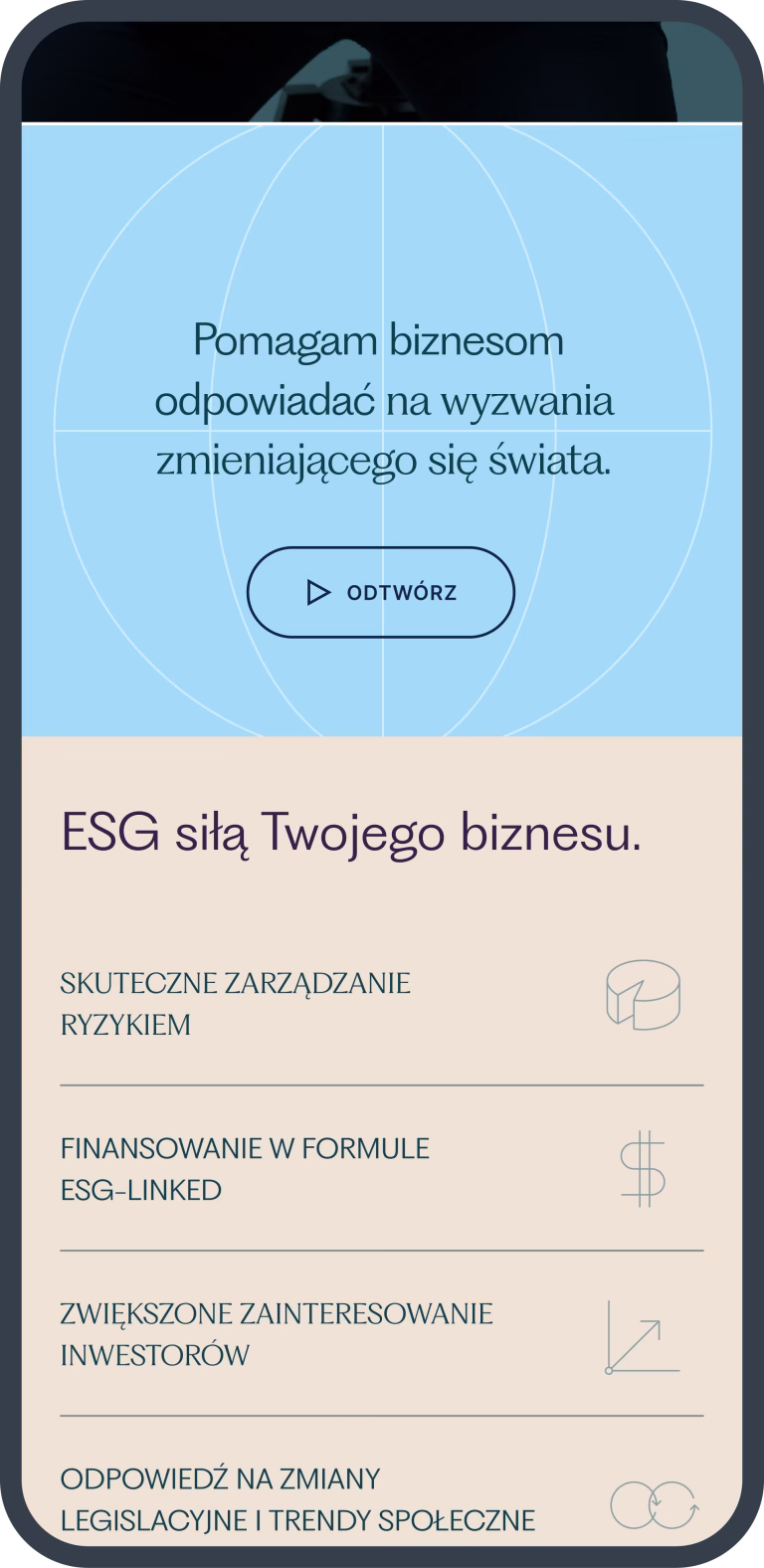 Responsywność strony case study Łukasz Smolarek
