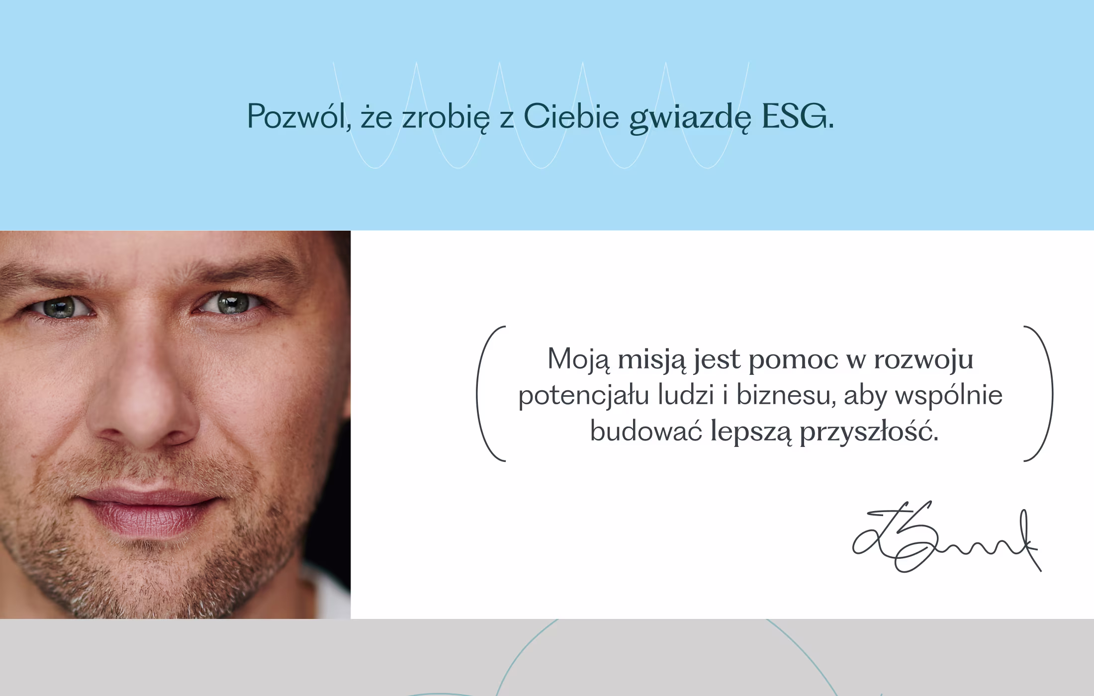 Case study Łukasz Smolarek widok realizacji