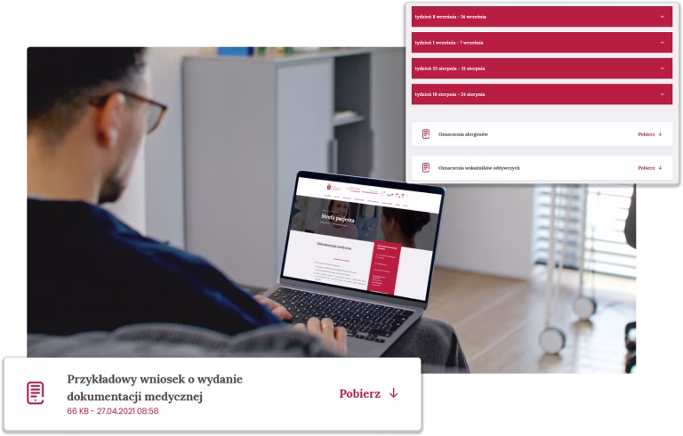 Szpital Uniwersytecki w Krakowie Portal Pacjenta case study WWW