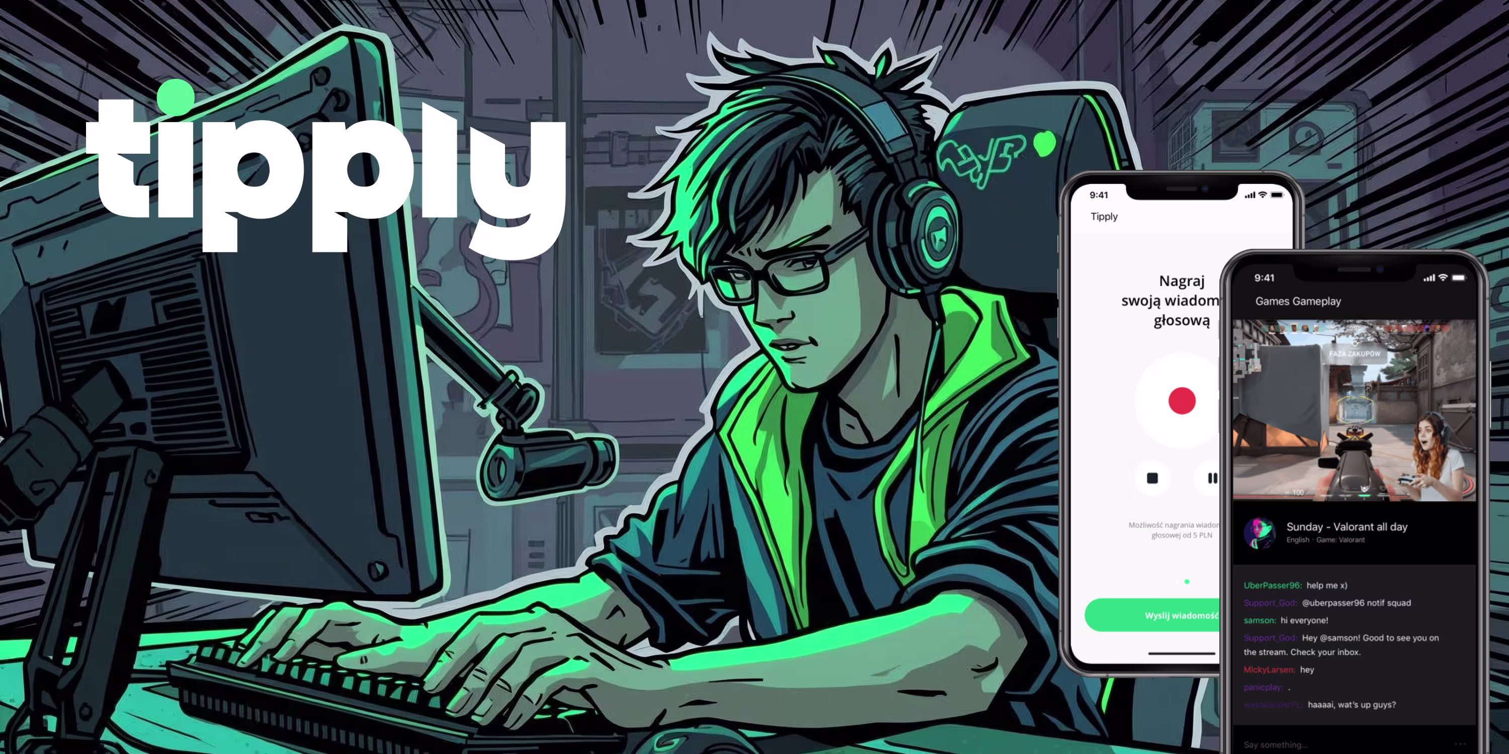 Tipply serwis dla streamerów realizacja Empressia