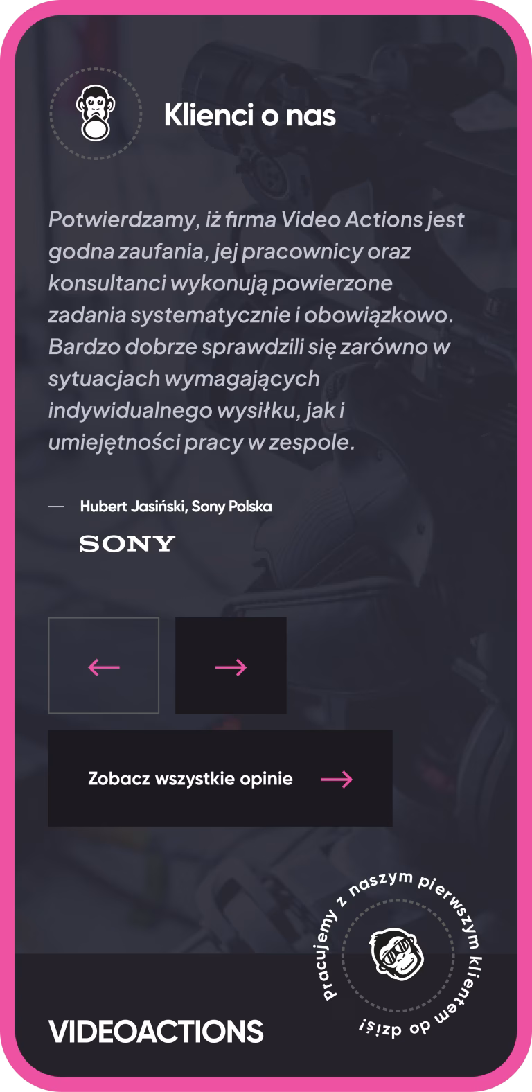 Videoactions case study WWW mobile