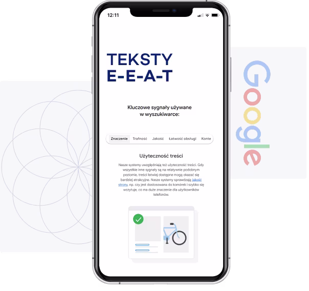 Pozycjonowanie AI teksty E-E-A-T