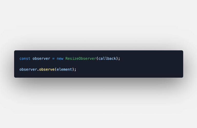 Obserwowanie zmian rozmiaru elementów z Resize Observer API
